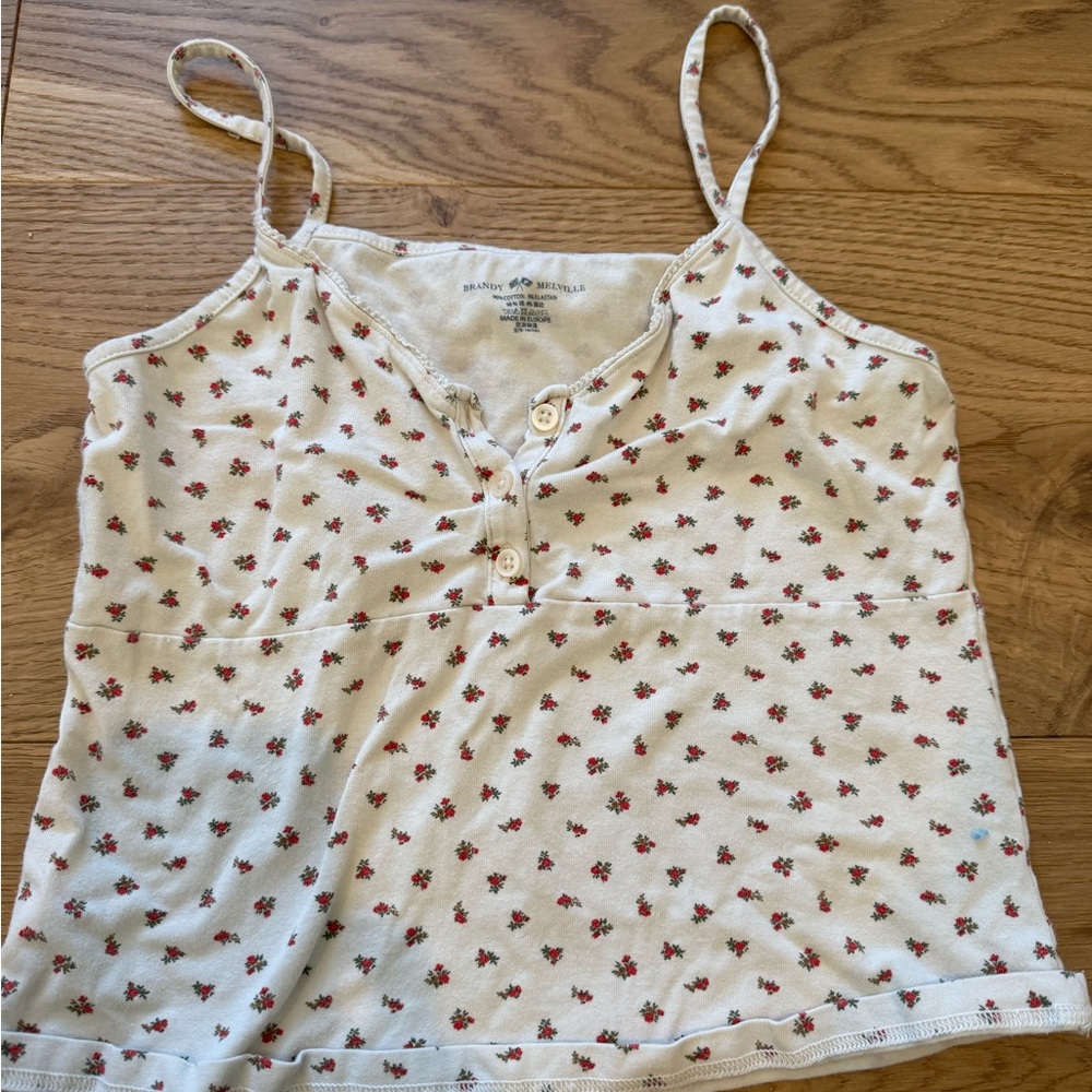 Brandy Melville Tiffany Floral Tank